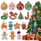 LET’S Resin Upgraded Christmas Resin Molds Silicone, 16 Cavities Large Resin Christmas Ornament Molds Each 3inch, Glossy Silicone Molds for Resin Art Craft,Keychains,Christmas Tree Decorations